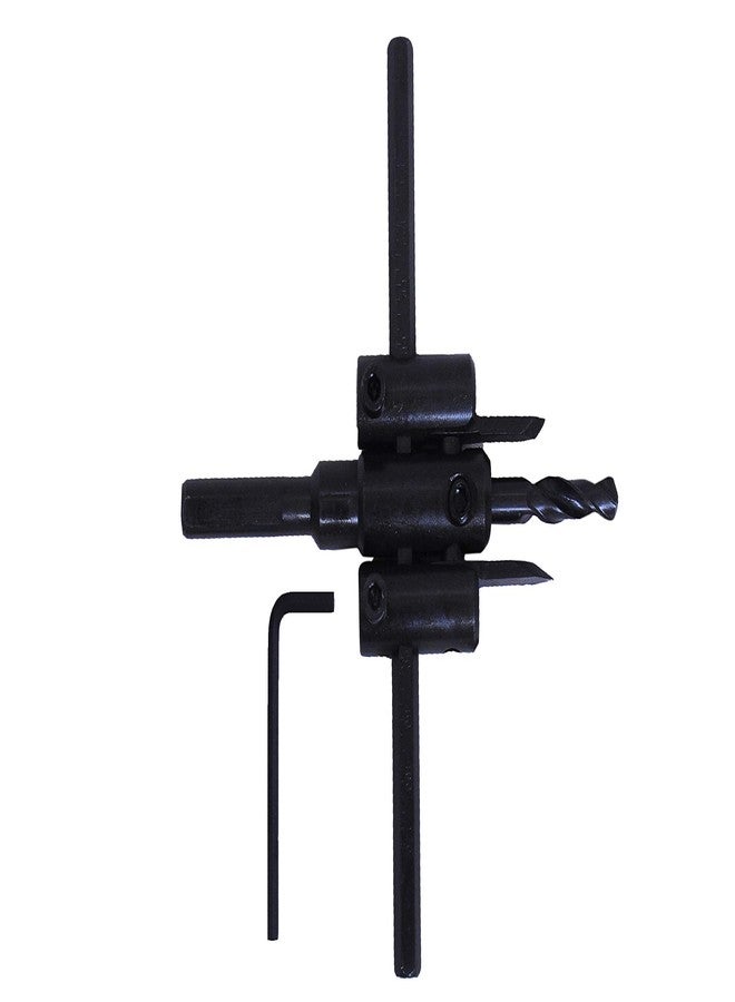 Jon Bhandari Tools Adjustable Circular Hole Cutter - Drill Bit Tool for Cutting Wood, Plastic & Soft Metal (30mm-120mm) - Image 3